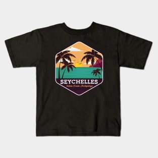 Seychelles Indian Ocean Kids T-Shirt